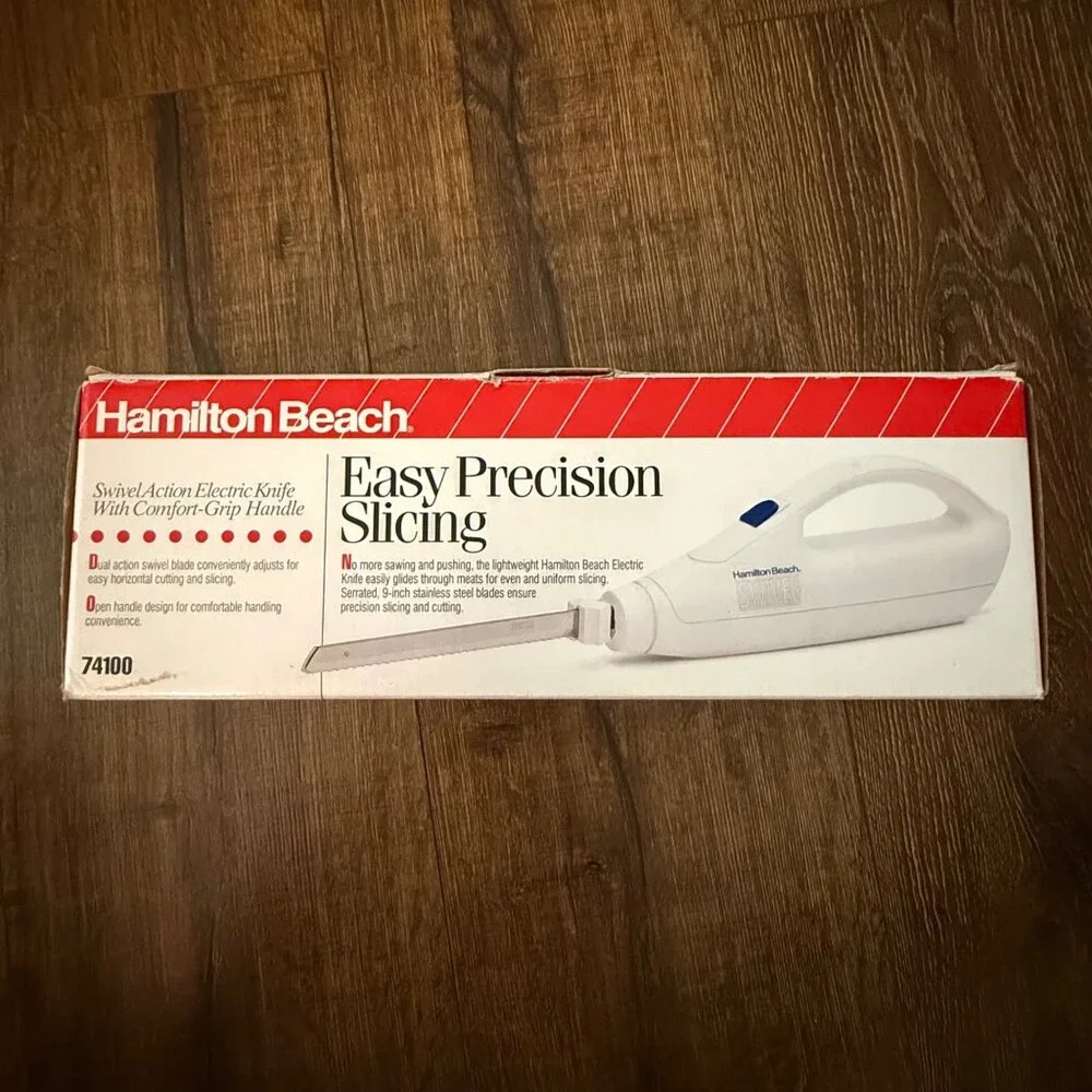 Hamilton Beach Swivel & Slice Electric Knife 74100 9